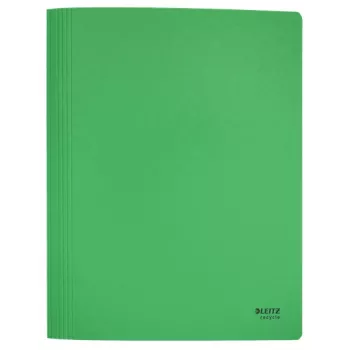 Leitz Recycle ümbertöödeldud kartongist lamekaust, tavaline kaust, A4, kartong, roheline, rõht-/püstpaigutus, 250 lehte