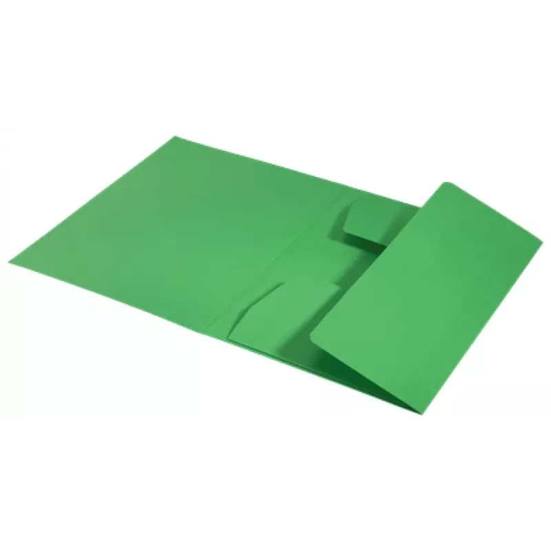 Leitz Recycle papi kolme klapiga kaust, tavalised toimikukaustad, A4, papp, roheline, rõht-/püstpaigutus, 250 lehte