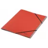 Leitz Recycle, vahelehtedega mapp, allkirjamapp, A4, kartong, punane, 430 g/m², elastne rihm