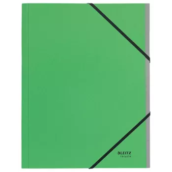 Leitz Recycle pappvaheleheraamat, allkirjamapp, A4, papp, roheline, 430 g/m², elastne pael