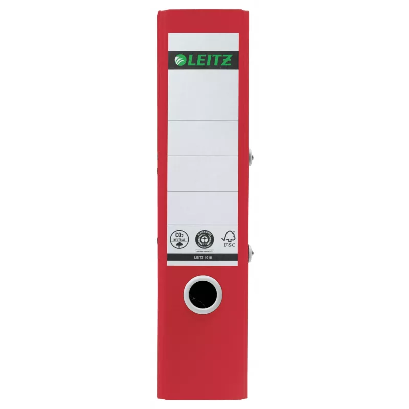 Leitz 180° Recycle kangetüüpi kiirköitja, A4, ümar rõngas, hoidik, kartong, punane, punane