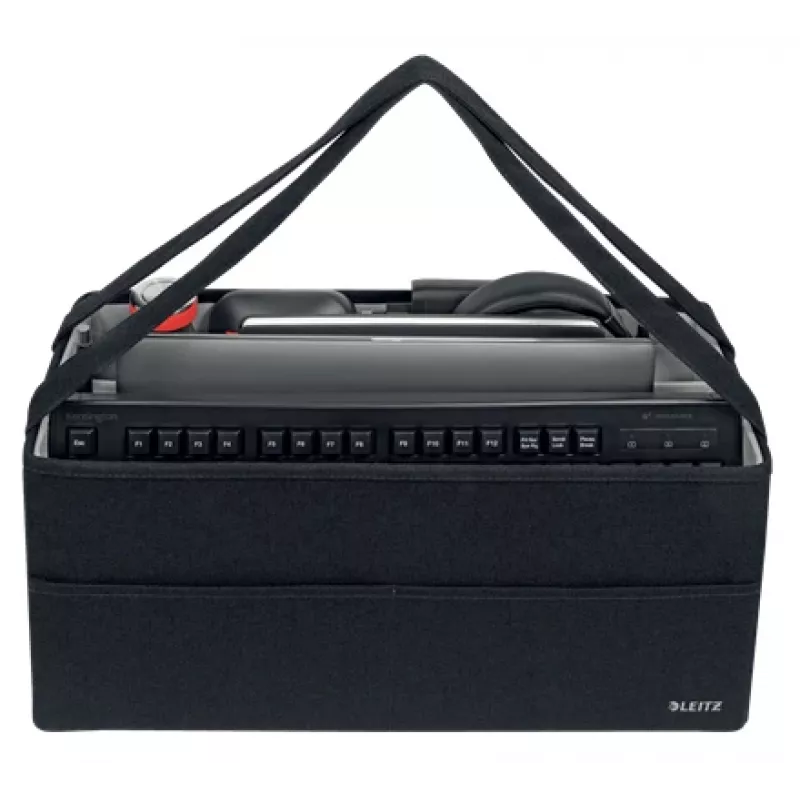 Leitz Fabric Hot Desking Work Bag, riie, ühevärviline, riie, tõmblukk, unisex, 465 mm