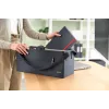 Leitz Fabric Hot Desking Work Bag, riie, ühevärviline, riie, tõmblukk, unisex, 465 mm