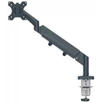 Leitz Ergo ruumisäästlik ühe monitori käsi, 9 kg, 43,2 cm (17 inch), 81,3 cm (32 inch), 75 x 100 mm, kõrguse reguleerimine, Hall