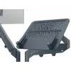 Leitz Ergo ruumisäästlik topeltmonitori ja sülearvuti käsi, klamber/läbiviigukinnitus, 18 kg, 43,2 cm (17 tolli), 81,3 cm (32 tolli), 100 x 100 mm, tumehall
