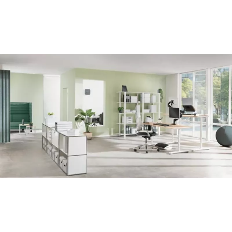 Leitz Ergo aktiivne istumispall pidurdusfunktsiooniga 65 cm, hall, täissuuruses, 150 kg, TÜV, 65 cm, 2,87 kg