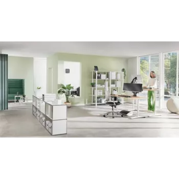 Leitz Ergo reguleeritav monitorialus, vabaltseisev, 68,6 cm (27 tolli), kõrguse reguleerimine, hall