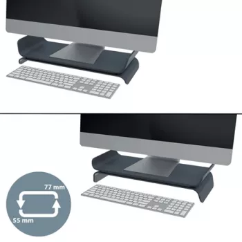 Leitz Ergo reguleeritav monitorialus, eraldiseisev, 68,6 cm (27 tolli), kõrguse reguleerimine, hall