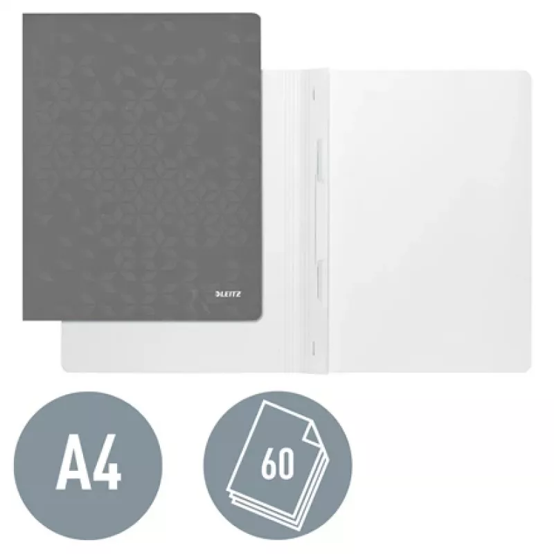Leitz lame File Card/Board WOW A4, tavaline mapp, A4, kartong, punane, horisontaalne/vertikaalne, 60 lehte