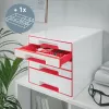 Leitz sahtlikapp WOW Cube 5 sahtliga, 5 sahtlit, Plast, 270 mm, 287 mm, 363 mm, 3.59 kg