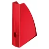 Leitz WOW ajakirjahoidik, punane, plastik, A4, 75 mm, 258 mm, 312 mm