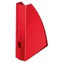 Leitz WOW ajakirjahoidik, punane, plastik, A4, 75 mm, 258 mm, 312 mm