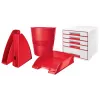 Leitz WOW ajakirjahoidik, punane, plastik, A4, 75 mm, 258 mm, 312 mm