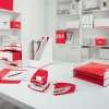 Leitz ajakirjahoidik WOW Dual Colour, punane, valge, plastik, A4, 73 mm, 318 mm, 272 mm