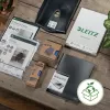 Leitz NeXXt Recycle auguraud, 30 lehte, sinine, plast, 8 cm, 5,5 mm, A6