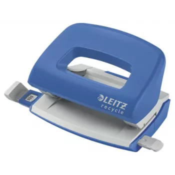 Leitz NeXXt Recycle Mini auk, 10 lehte, sinine, plastik, 8 cm, 5,5 mm, A6