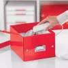 Leitz Click & Store WOW Väike Hoiukarp, Hoiukarp, Punane, Ristkülikukujuline, Kartong, Ühevärviline, Siseruumides