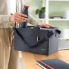 Leitz Fabric Compact Hot Desking Work Bag, kangas, ühevärviline, unisex, 355 mm, 200 mm, 210 mm