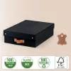 Leitz Puro hoiukast kaanega, keskmine madal, 8L, 100% taaskasutatud papp, 2 tk pakendis