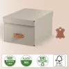 Leitz Puro hoiukarp kaanega, keskmine, 17 L, 100% taaskasutatud papp, pakis 2 tk