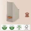 Leitz Puro ajakirjavutlar, 100% taaskasutatud kartong, pakendis 2 tk, Beež, Kartong, 100 mm, 260 mm, 310 mm, 310 g