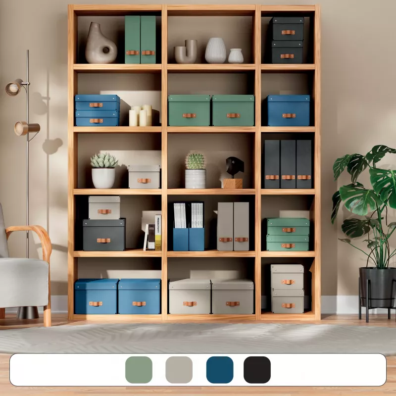 Leitz Puro ajakirjahoidik, 100% taaskasutatud papp, pakis 2 tk, sinine, papp, 100 mm, 260 mm, 310 mm, 310 g