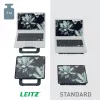 Leitz Ergo Aluminium üliõhuke reguleeritav sülearvutialus, sülearvuti- ja tahvelarvutihoidik, tumehall, alumiinium, 25.4 cm (10 tolli), 43.2 cm (17 tolli), 25.4 cm (10 tolli)