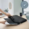 Leitz Ergo Aluminium üliõhuke reguleeritav sülearvutialus, sülearvuti- ja tahvelarvutihoidik, tumehall, alumiinium, 25.4 cm (10 tolli), 43.2 cm (17 tolli), 25.4 cm (10 tolli)