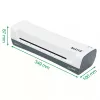 Leitz iLAM Home 4-in-1 A4 Lamineerimiskomplekt, 24 cm, Kuumlaminaator, 300 mm/min, 0,4 mm, A4, 100 µm