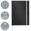 Leitz Style märkmik A4 joonitud kõva kaanega, Monokromaatiline, Must, A4, 80 lehte, 100 g/m², Joonitud paber