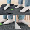 Leitz Ergo Active ergonoomiline väsimusvastane seismismatt, Ristkülikukujuline, Must, Polüuretaan, Mulliline, Hiina, 605 x 681 mm