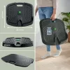 Leitz Ergo Active ergonoomiline väsimusvastane seismismatt, Ristkülikukujuline, Must, Polüuretaan, Mulliline, Hiina, 605 x 681 mm