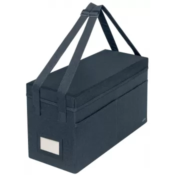Leitz Fabric Hot Desking Work Bag with Lid, hoiukott, hall, ristkülikukujuline, kangas, ühevärviline, unisex