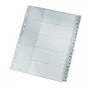 Leitz 12600000 tähestikuline registriindeks, papp, hall