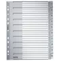 Leitz 12800000 tab index Numeric tab index Cardboard hall