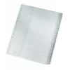 Leitz 12810000 tab index Numeric tab index Cardboard hall