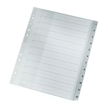 Leitz 12820000 tab index Numeric tab index Cardboard hall
