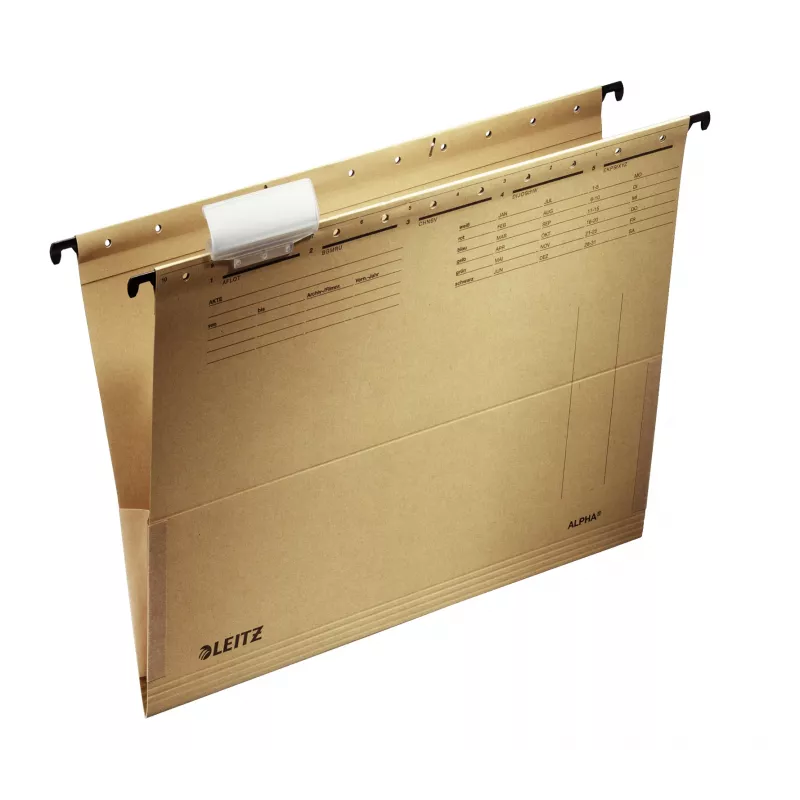 Leitz ALPHA riputuskaust Papp, Metall A4 Pruun