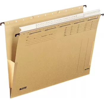 Leitz Alpha rippmapp Kartong A4 Pruun