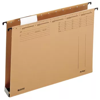 Leitz ALPHA riputatav kaust papp A4 Pruun