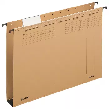 Leitz ALPHA rippkaust kartongist A4 pruun