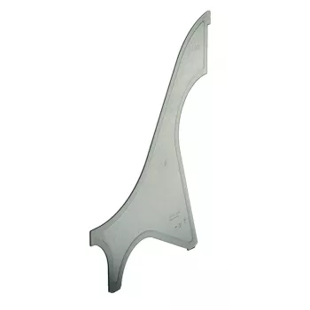 Leitz vahesein ajakirjakarbile 2425, hall, plast, A4, 317 mm, 2 mm, 268 mm