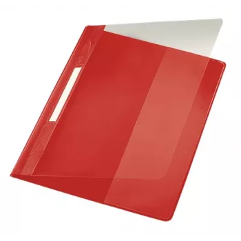 Leitz 41940025 aruandekaas PVC punane, läbipaistev