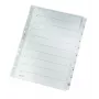 Leitz 43240000 sakiline register Numbriline sakiline register Kartong, Plastik Hall