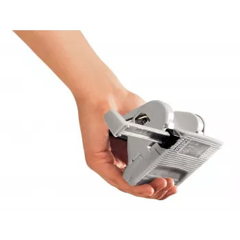 Leitz Hole Punch 5038 NeXXt, 2-auguline 16 lehte, 16 lehte, Must, Plast, 8 cm, 5,5 mm, A4, A5, A6, Foolio, US-Quart, 8 x 8 x 8 cm