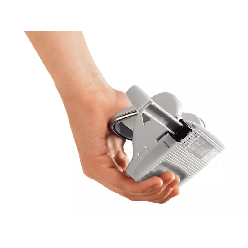 Leitz Hole Punch 5038 NeXXt, 2-auguline 16 lehte, 16 lehte, Must, Plast, 8 cm, 5,5 mm, A4, A5, A6, Foolio, US-Quart, 8 x 8 x 8 cm