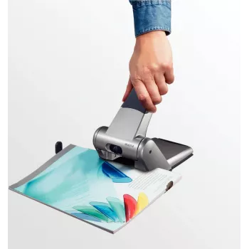 Leitz Heavy Duty Hole Punch, 65 lehte, Must, Hall, 8 cm, 5,5 mm, A4, 130 mm