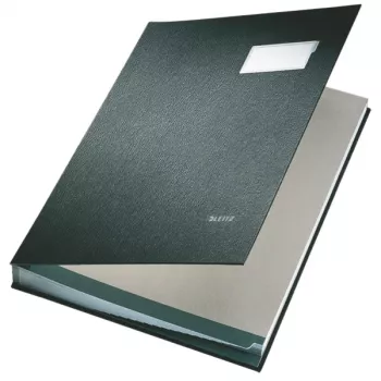 Leitz Signature Book 20 vahelehega A4, Must, Polüpropüleen (PP), A4, 240 mm, 230 mm, 28 mm