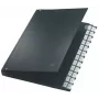 Leitz 59240095 vahelehtedega mapp Must Polüpropüleen (PP)