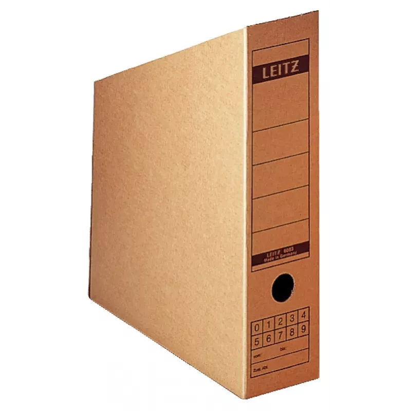 Leitz 60830000 failide hoiustamiskarp Papp Pruun